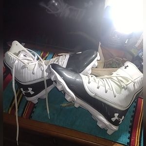 UA linemen football cleats.